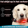 GPS4PET'S Lichtgevende halsband met Airtag Houder